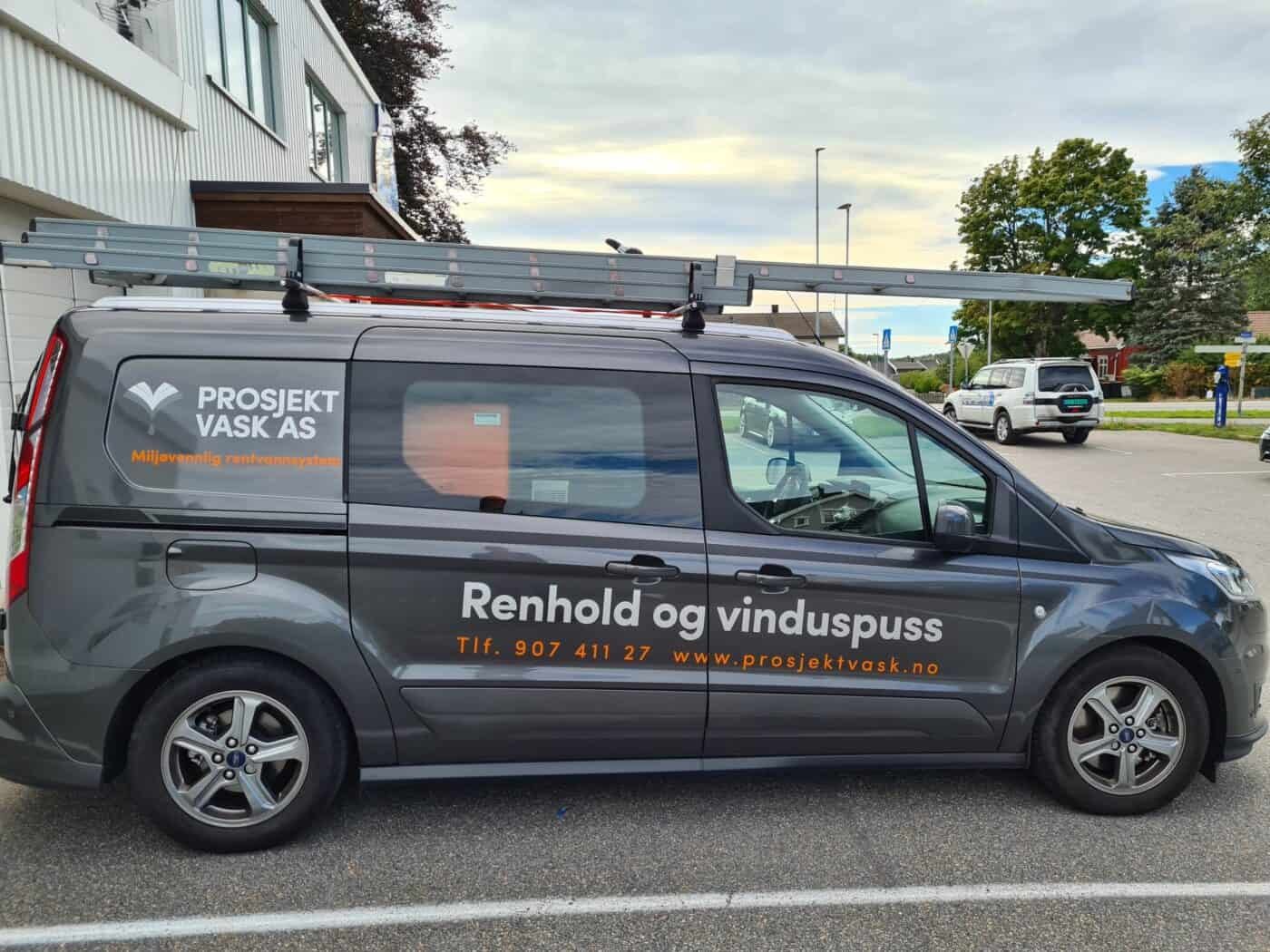 Foto fra prosjektvask