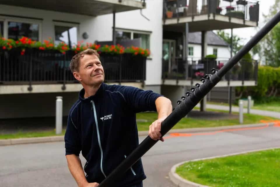 Foto fra prosjektvask